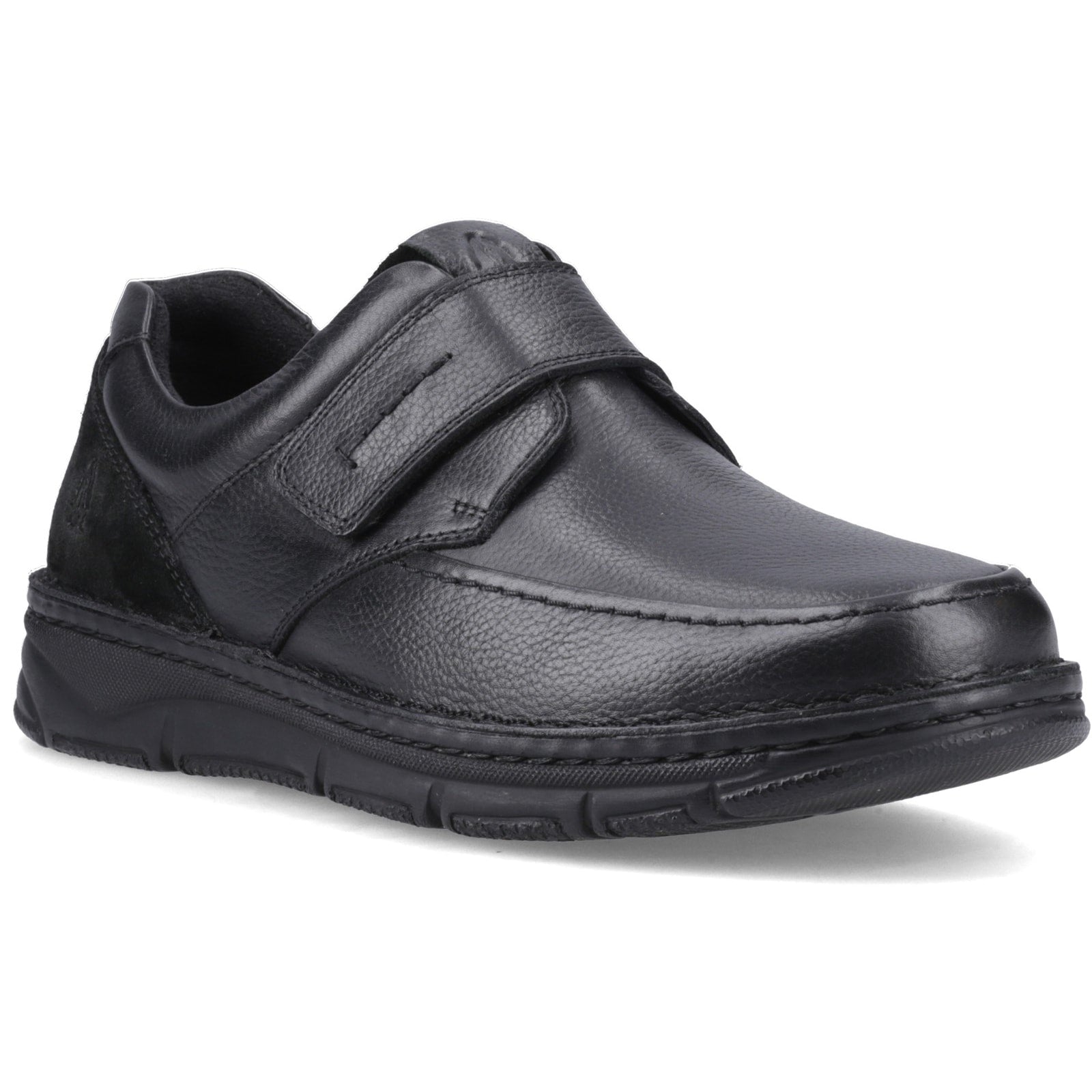 Hush Puppies FORDE TOUCH FASTENING Mens Casual Shoes Black