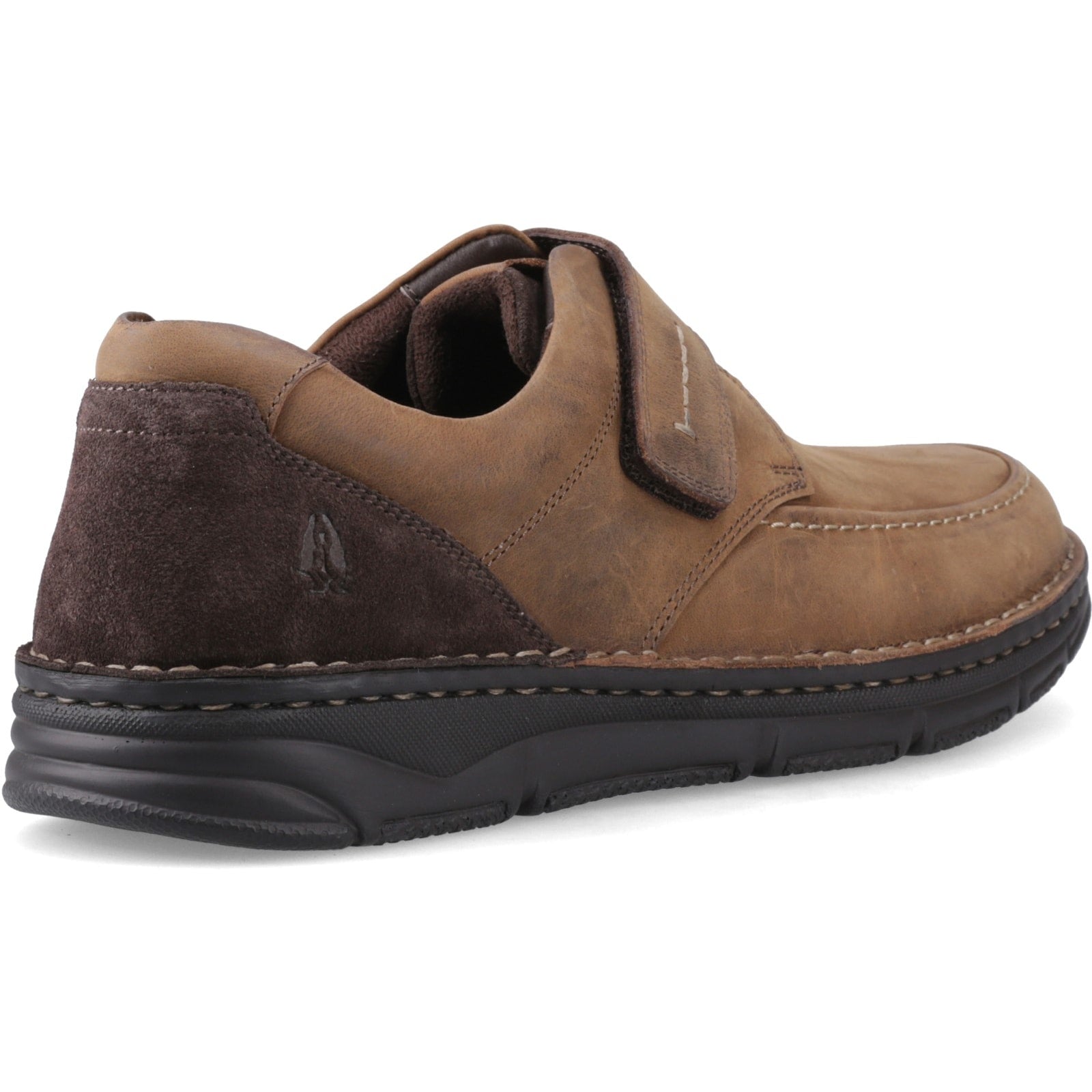 Hush Puppies FORDE TOUCH FASTENING Mens Casual Shoes Tan