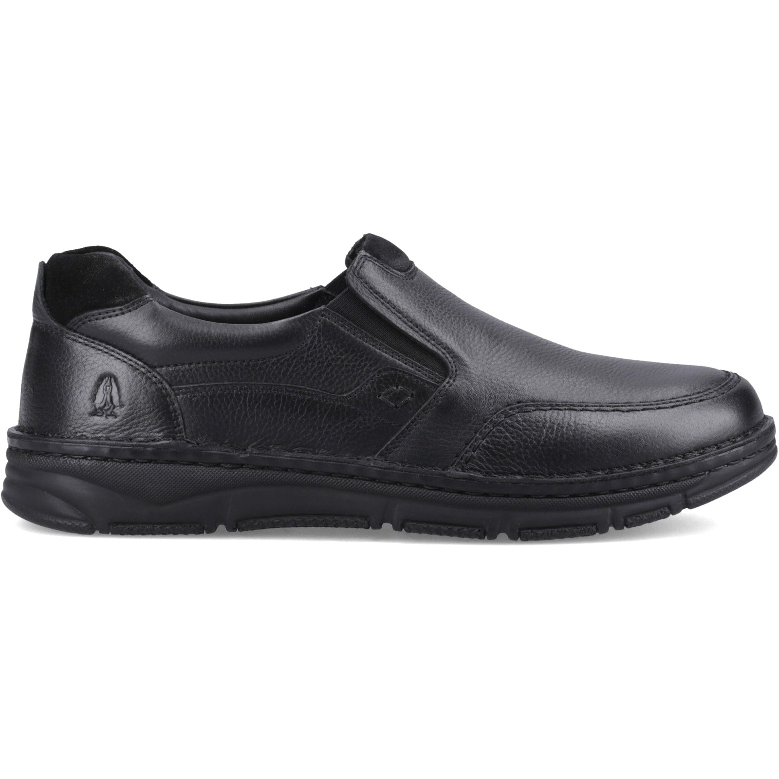 Hush Puppies FANCO SLIP ON Mens Casual Shoes Black