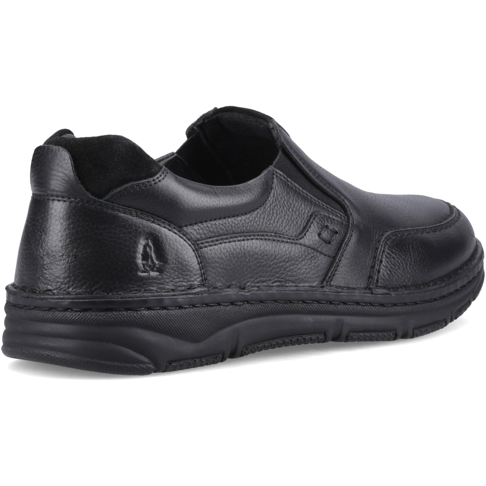 Hush Puppies FANCO SLIP ON Mens Casual Shoes Black
