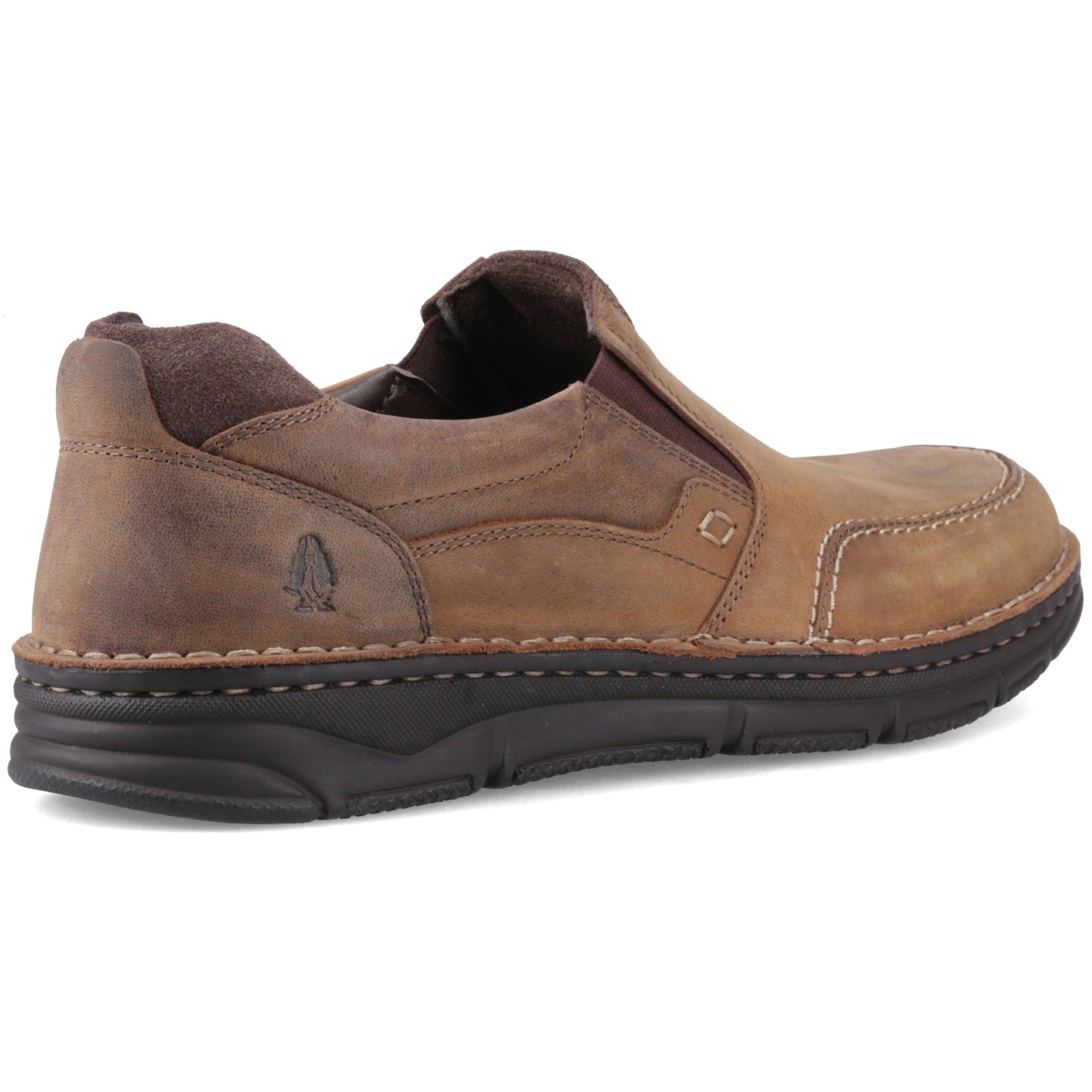 Hush Puppies FANCO SLIP ON Mens Casual Shoes Tan
