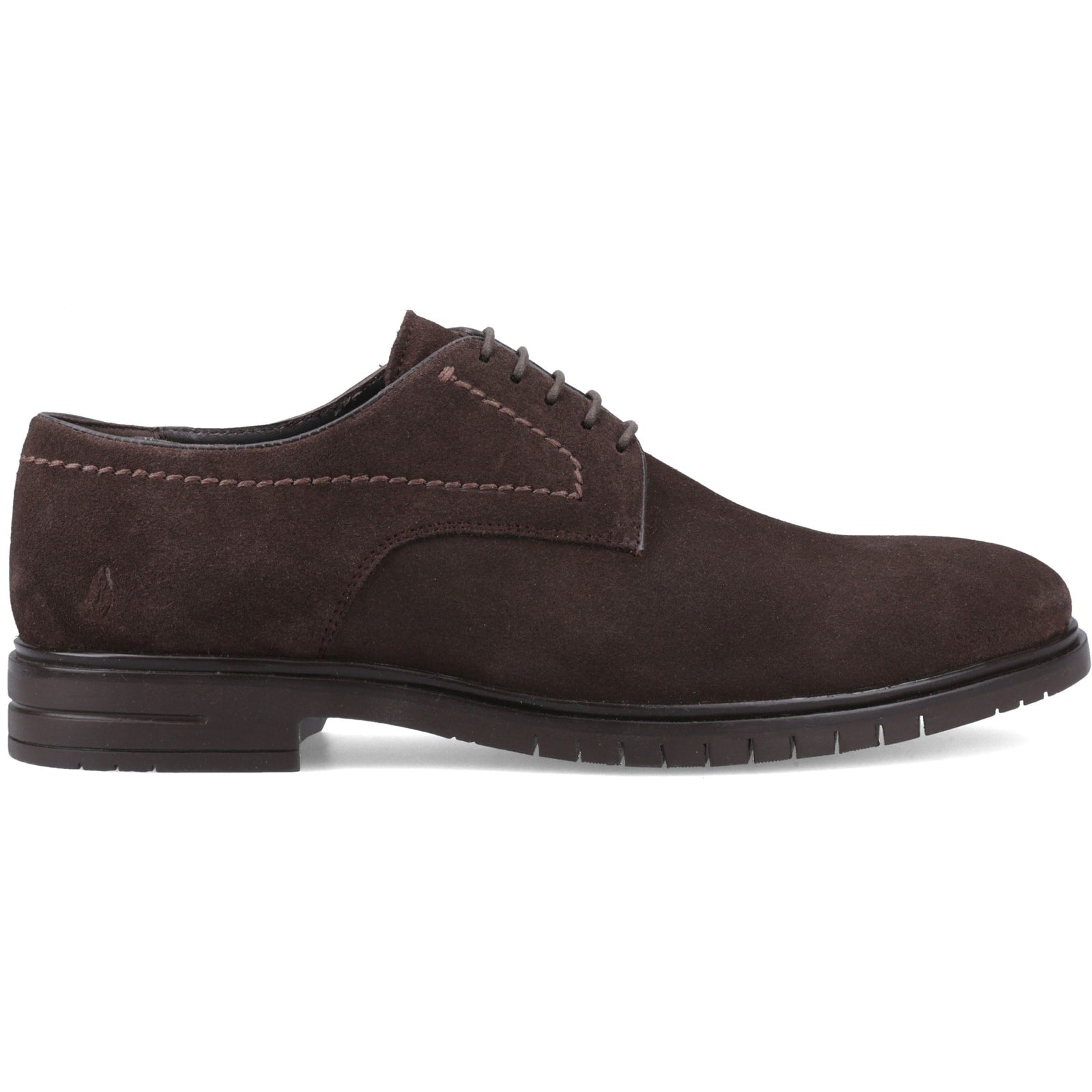 Hush Puppies STERLING SUEDE SHOE Mens Loafer Shoes Chocolate
