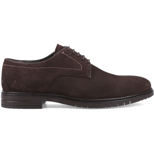 Hush Puppies STERLING SUEDE SHOE Mens Loafer Shoes Chocolate