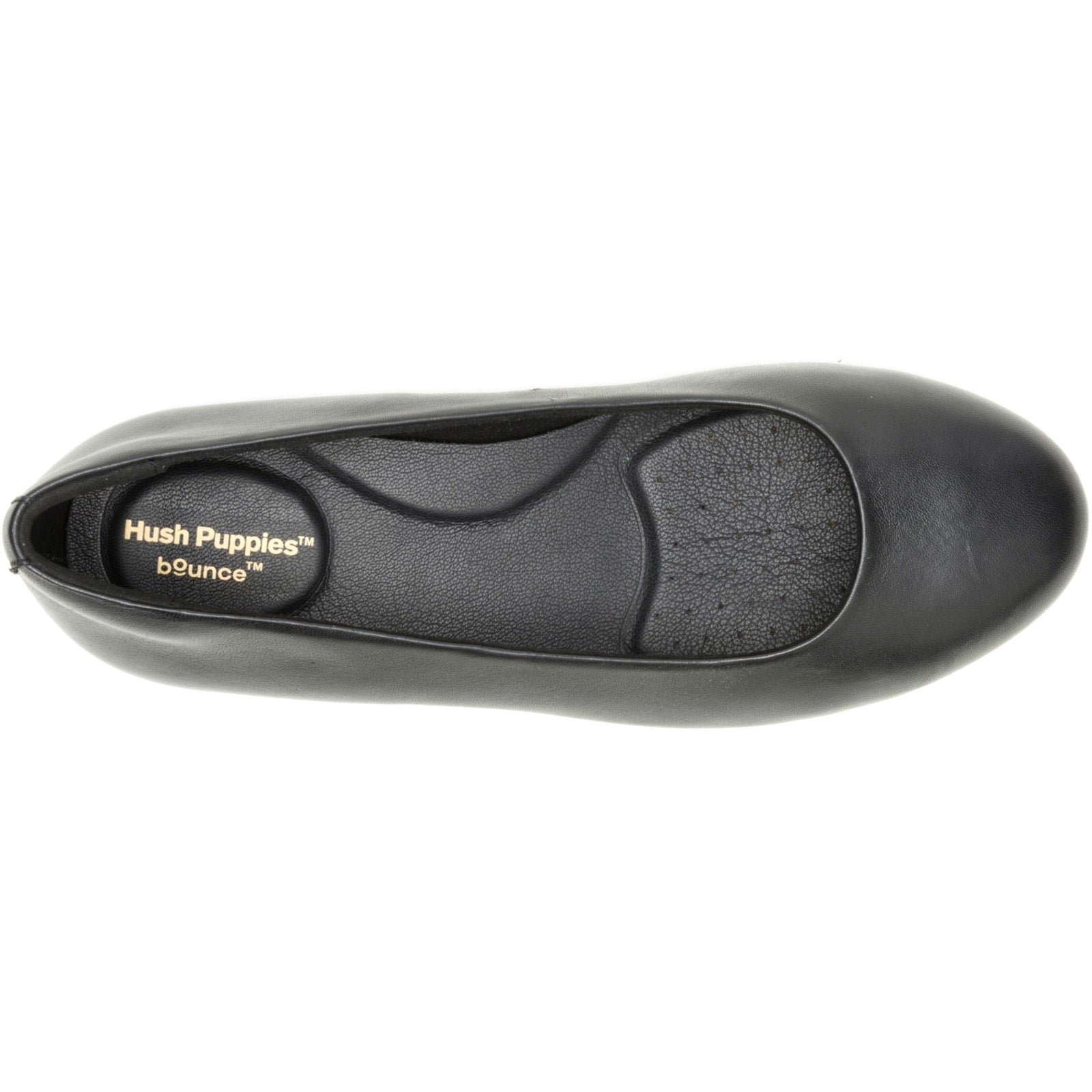 Hush Puppies ALICE FLAT BALLERINA Womens Ballerina Shoes Black