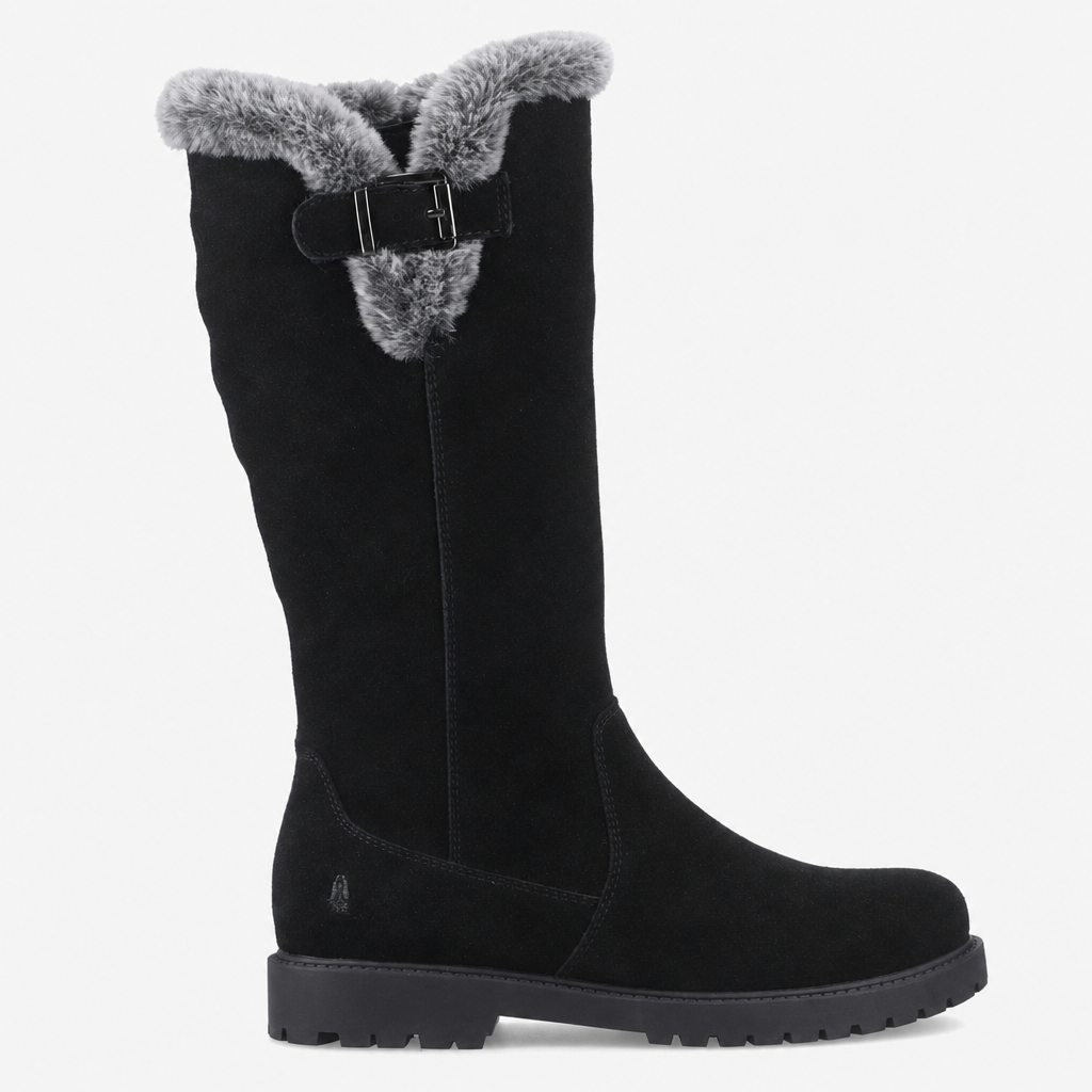 Hush Puppies Honor Long Boot Womens Tall Boots Black