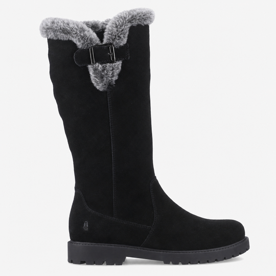 Hush Puppies Honor Long Boot Womens Tall Boots Black