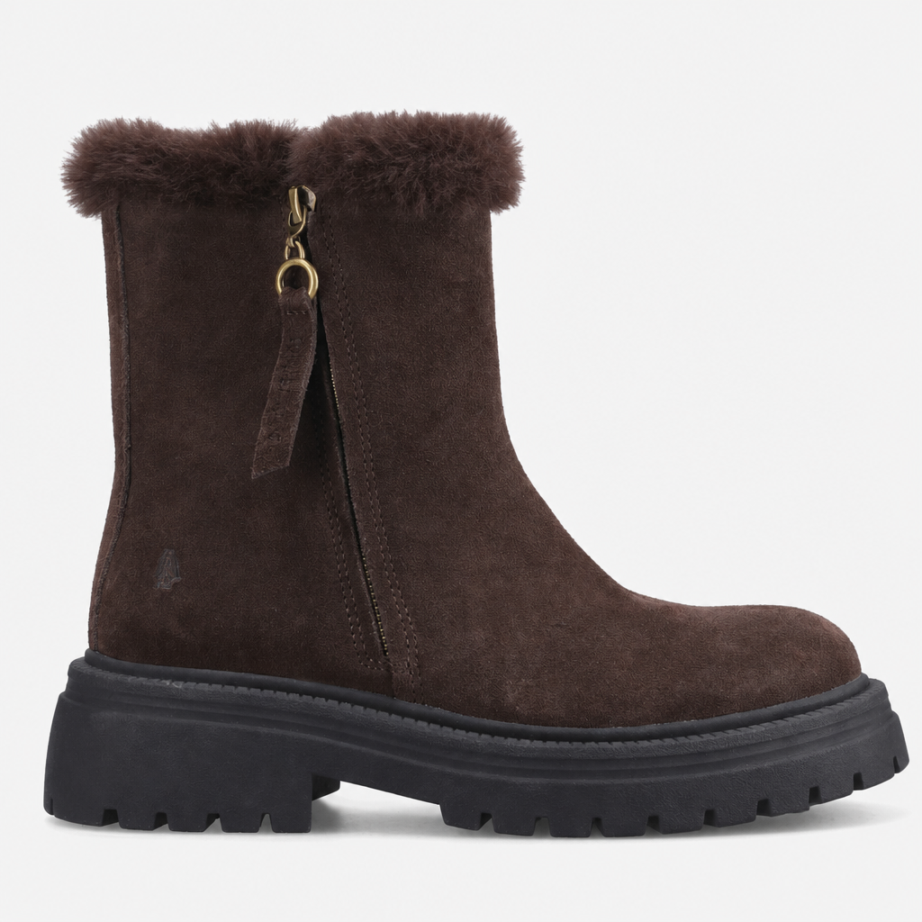 Hush Puppies Rosalind Boot Womens Mid Calf Boots Brown