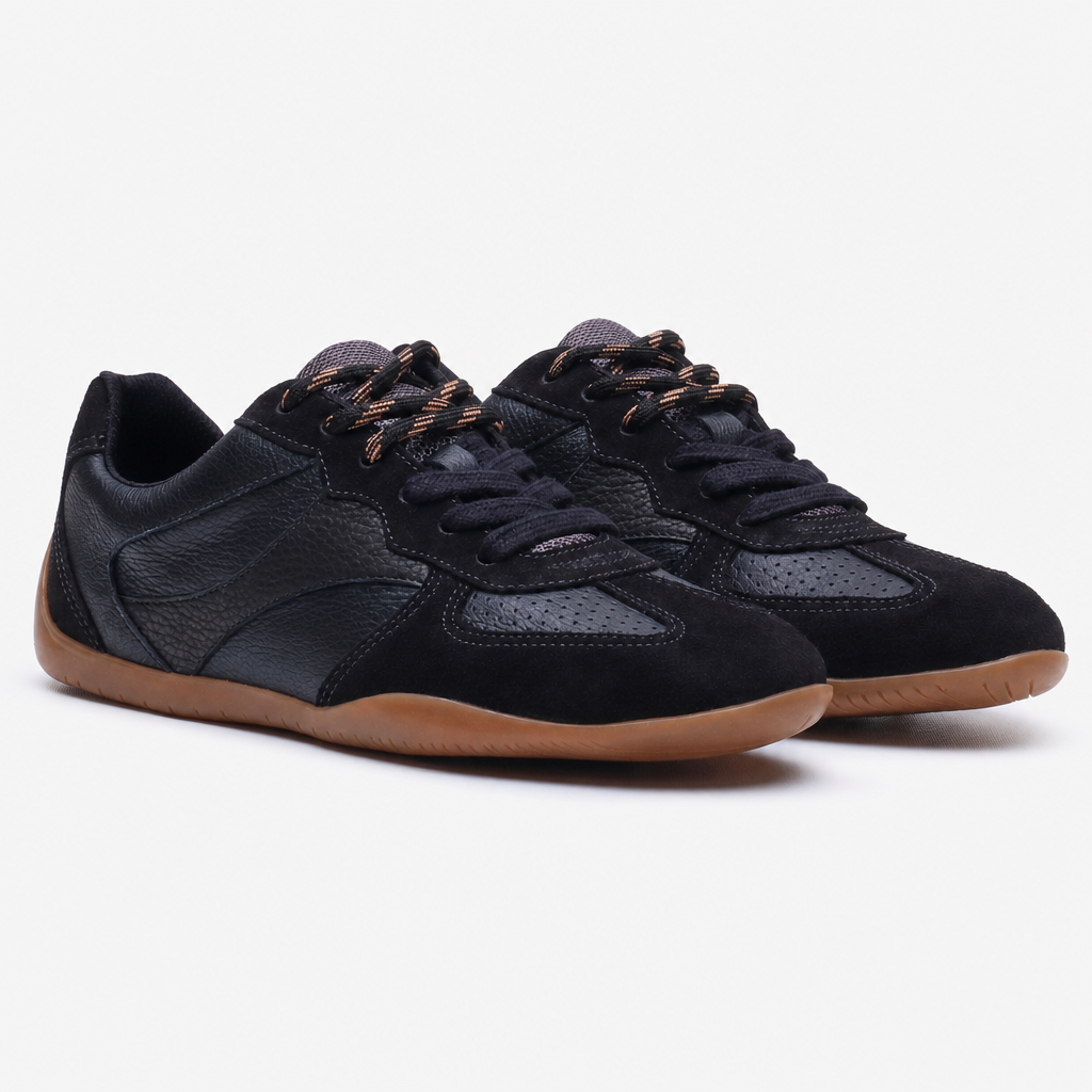 Hush Puppies JOVIE Womens Casual Trainers Black