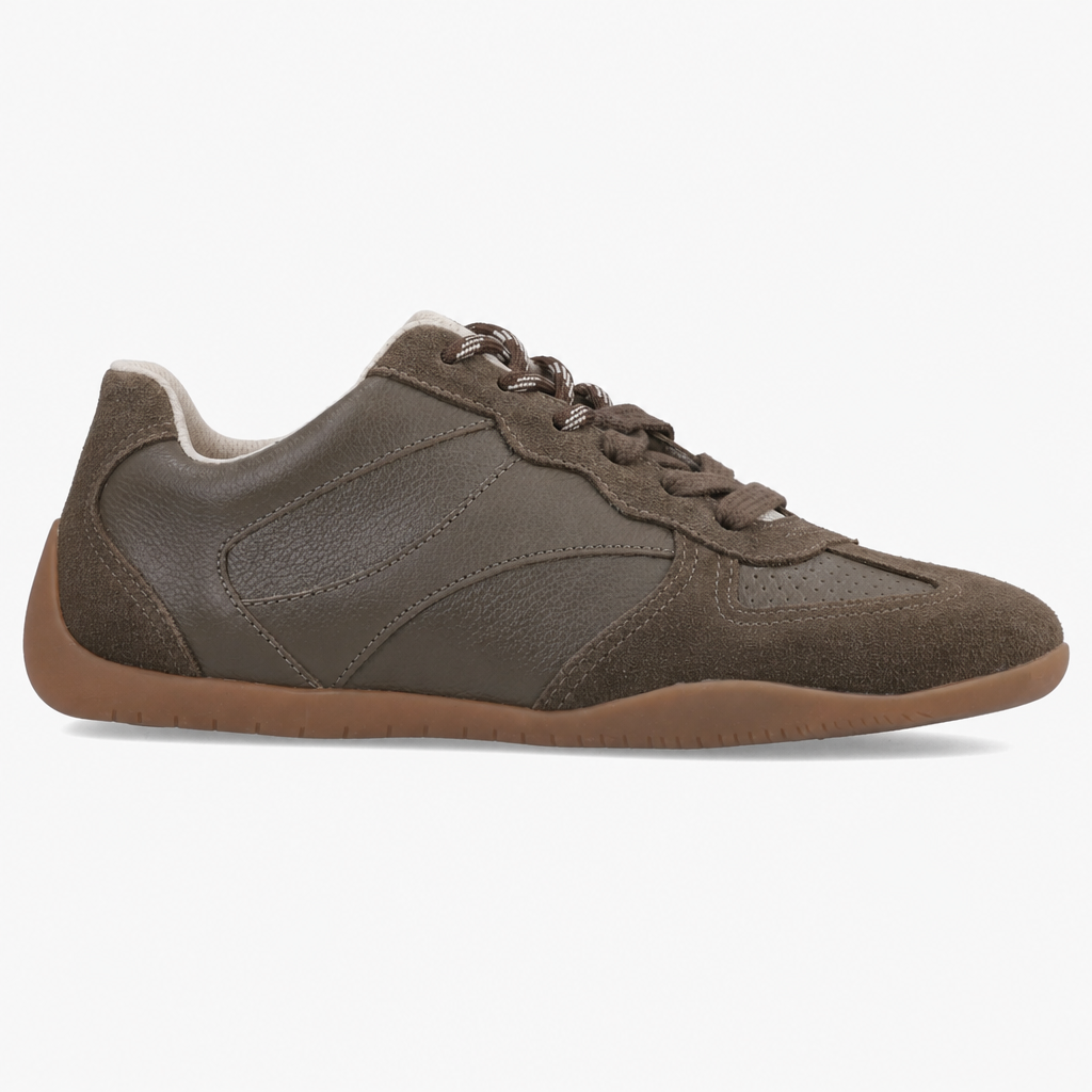 Hush Puppies JOVIE Womens Casual Trainers Khaki