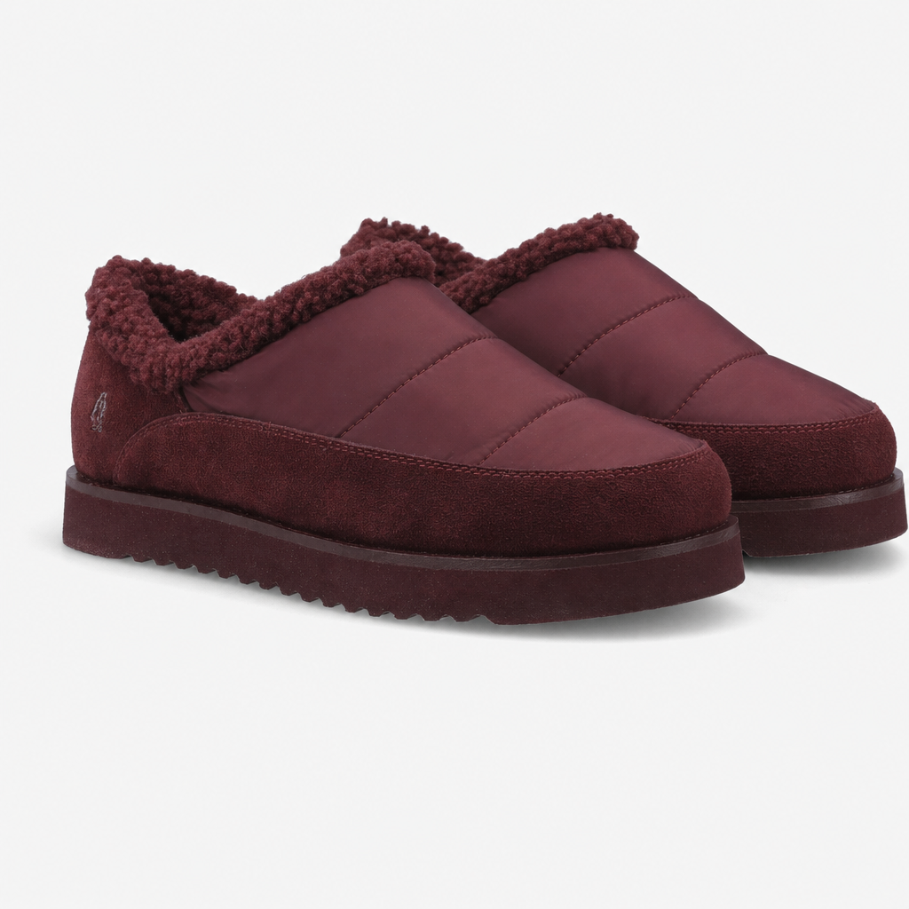 Hush Puppies SUSIE Womens Full Slippers Red