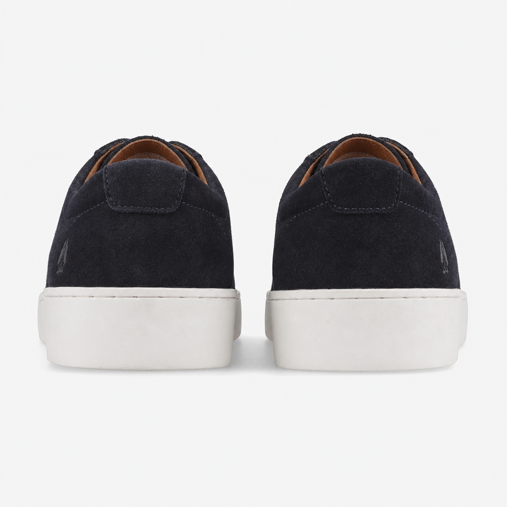 Hush Puppies RIVEN Mens Casual Trainers Navy