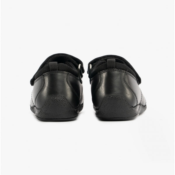 Hush Puppies AMBER Girls School Shoes Black