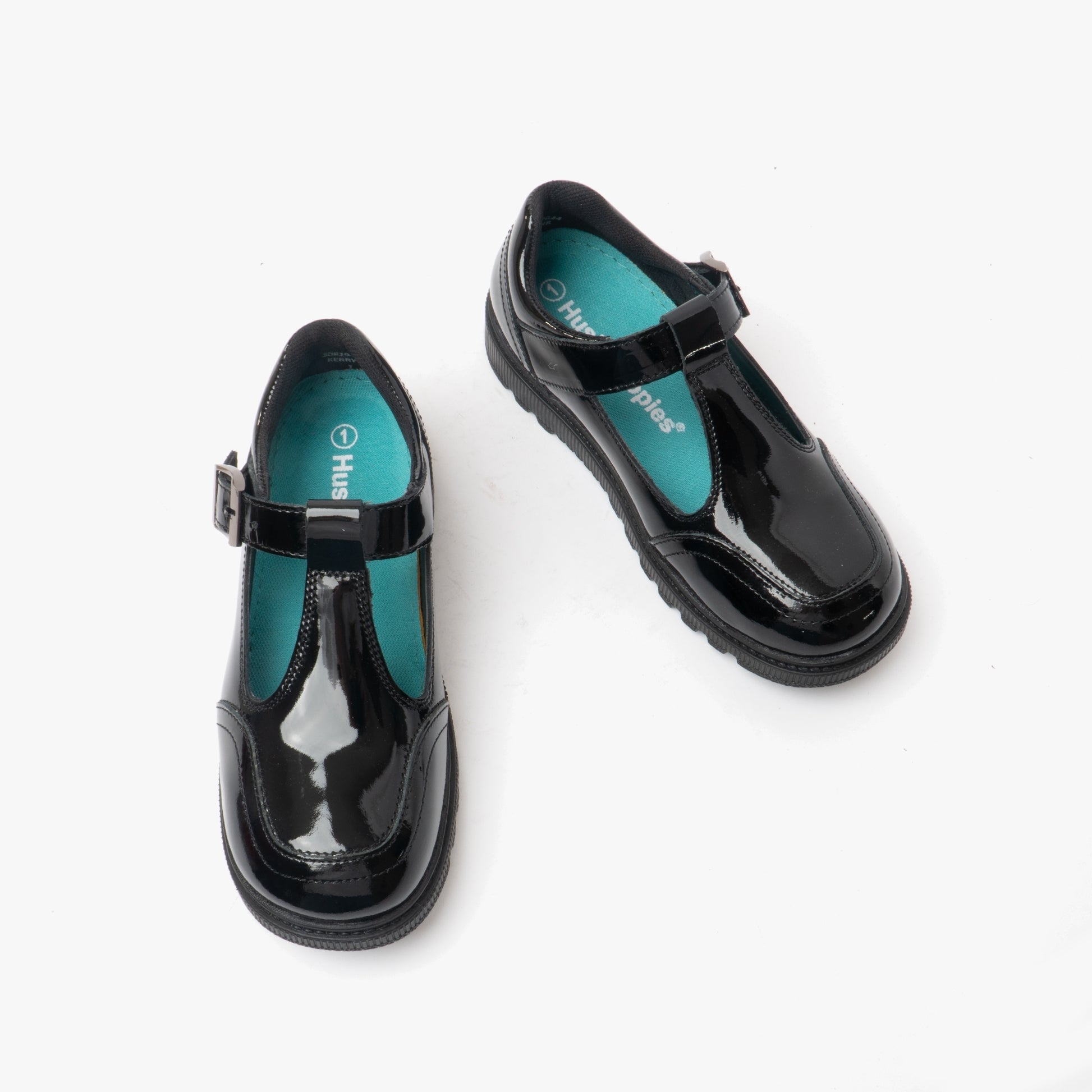 Hush Puppies KERRY Girls School Shoes Black