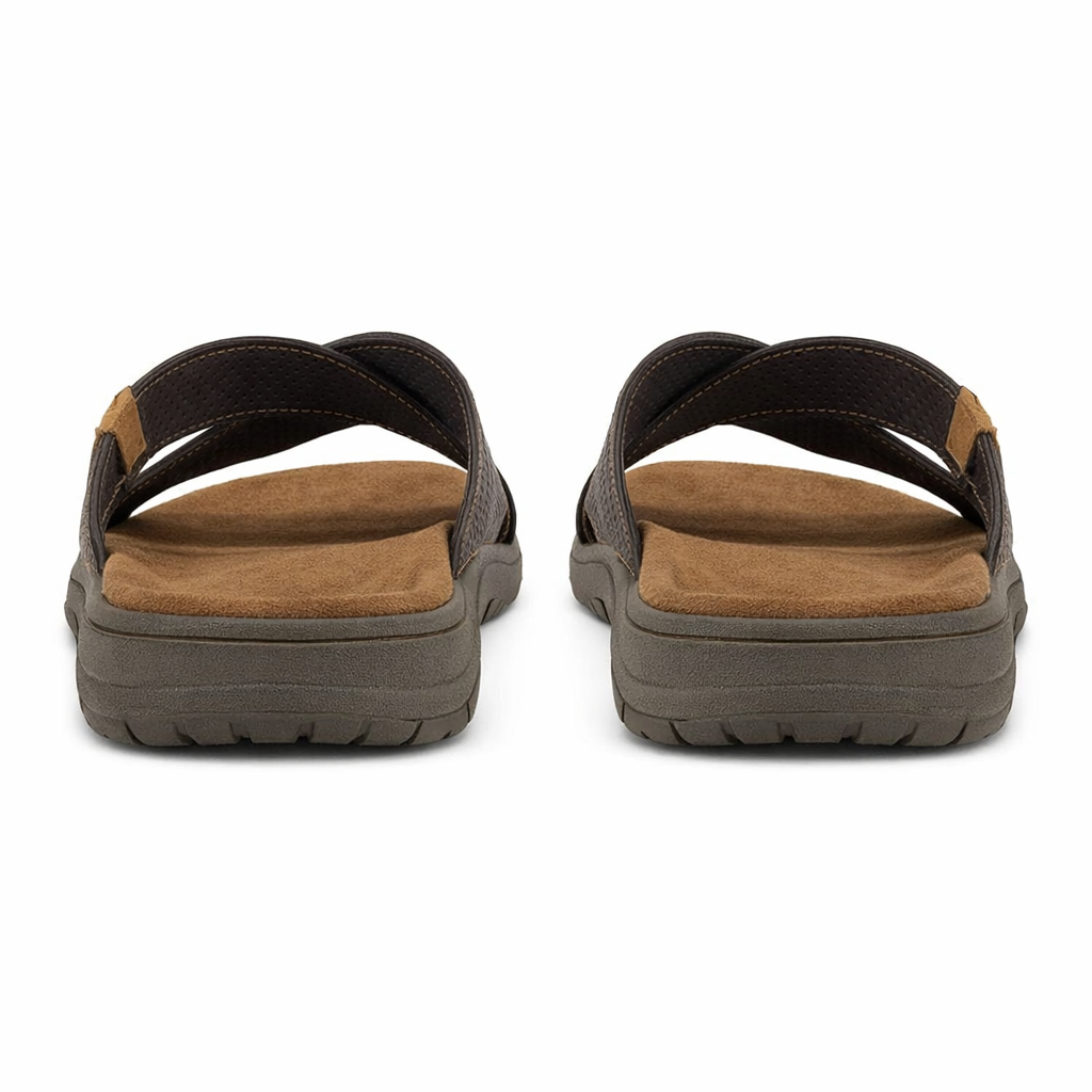 IMAC JAKE Mens Mules Sandals Brown