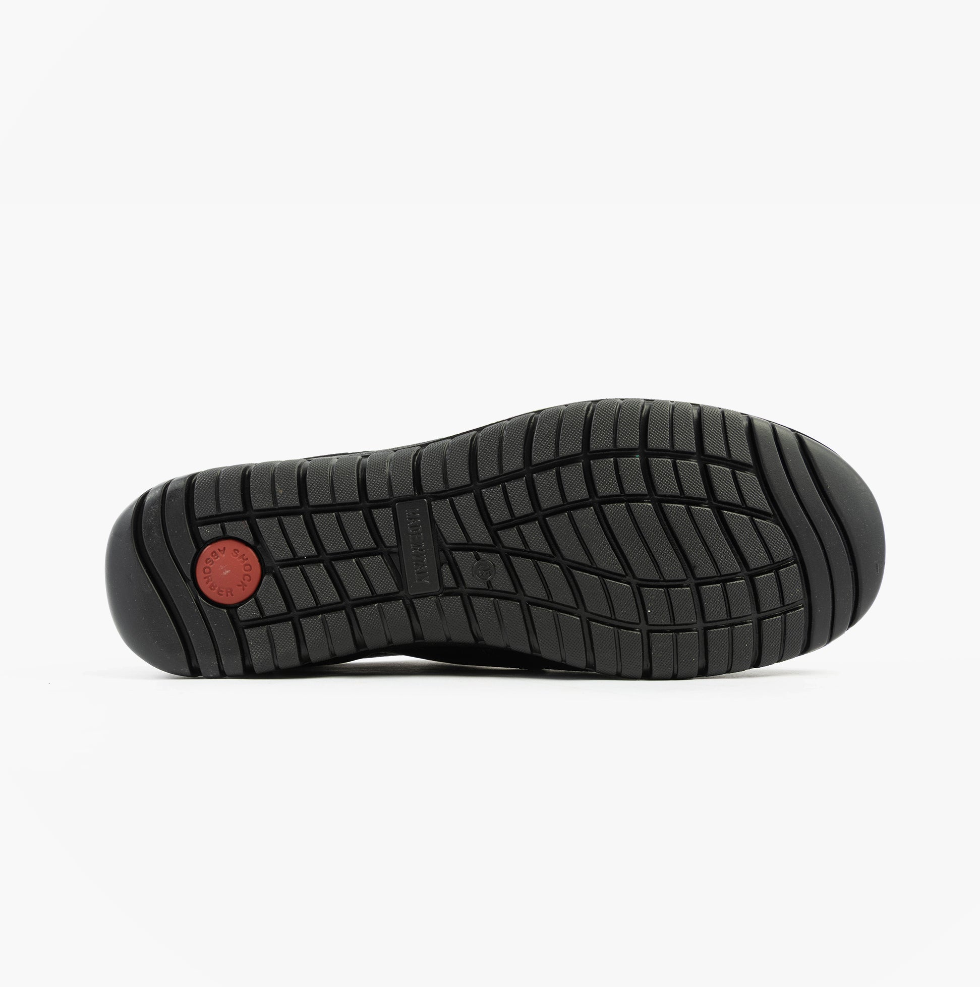 IMAC M227A Mens Casual Leather Slip-On Shoes Black