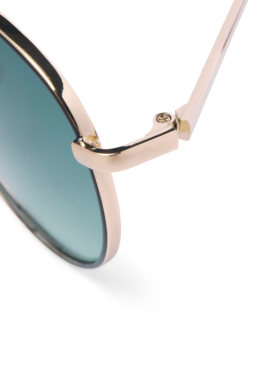 Jack & Jones RYDER Mens Sunglasses Gold Colour