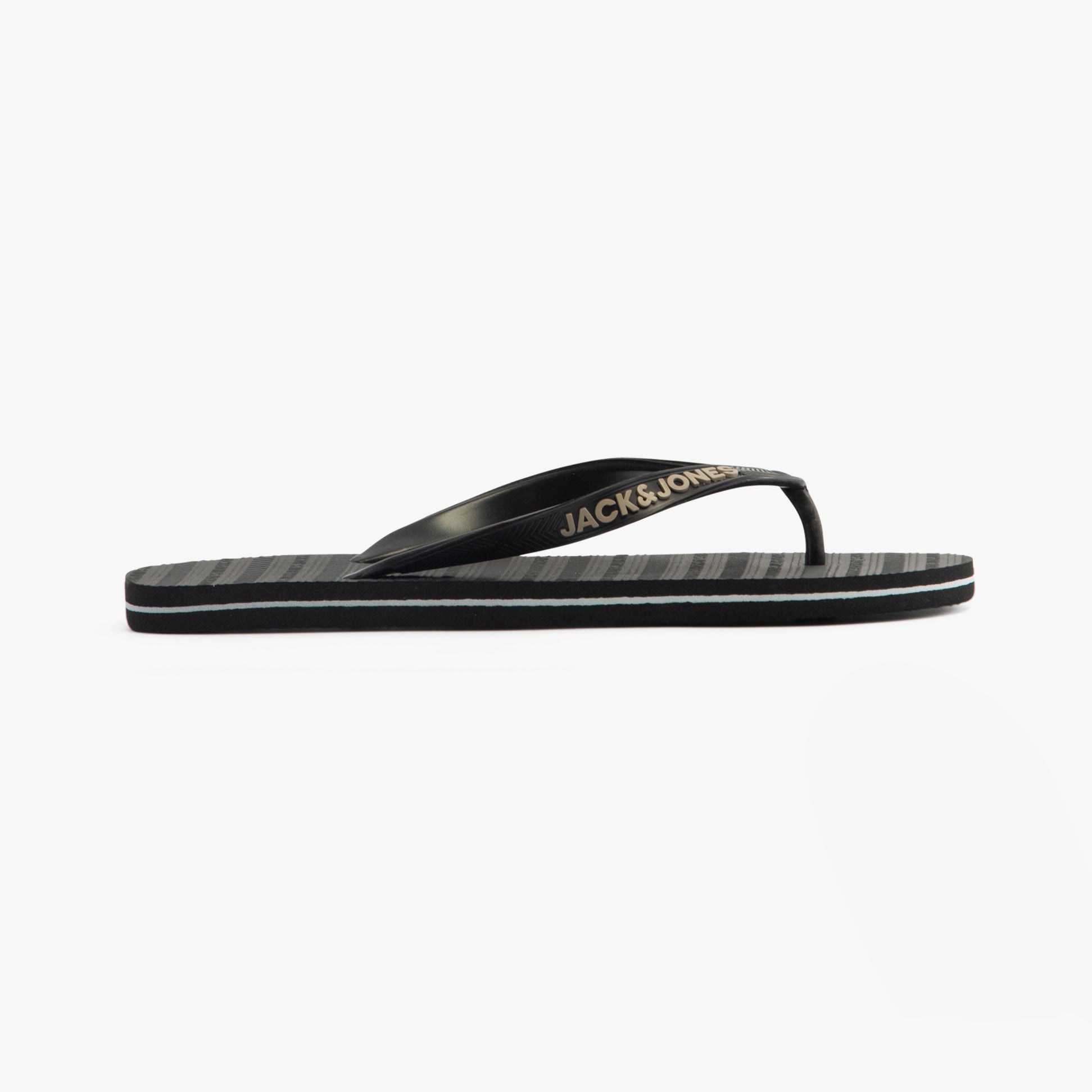 Jack & Jones BASIC Mens Flip-Flops Anthracite
