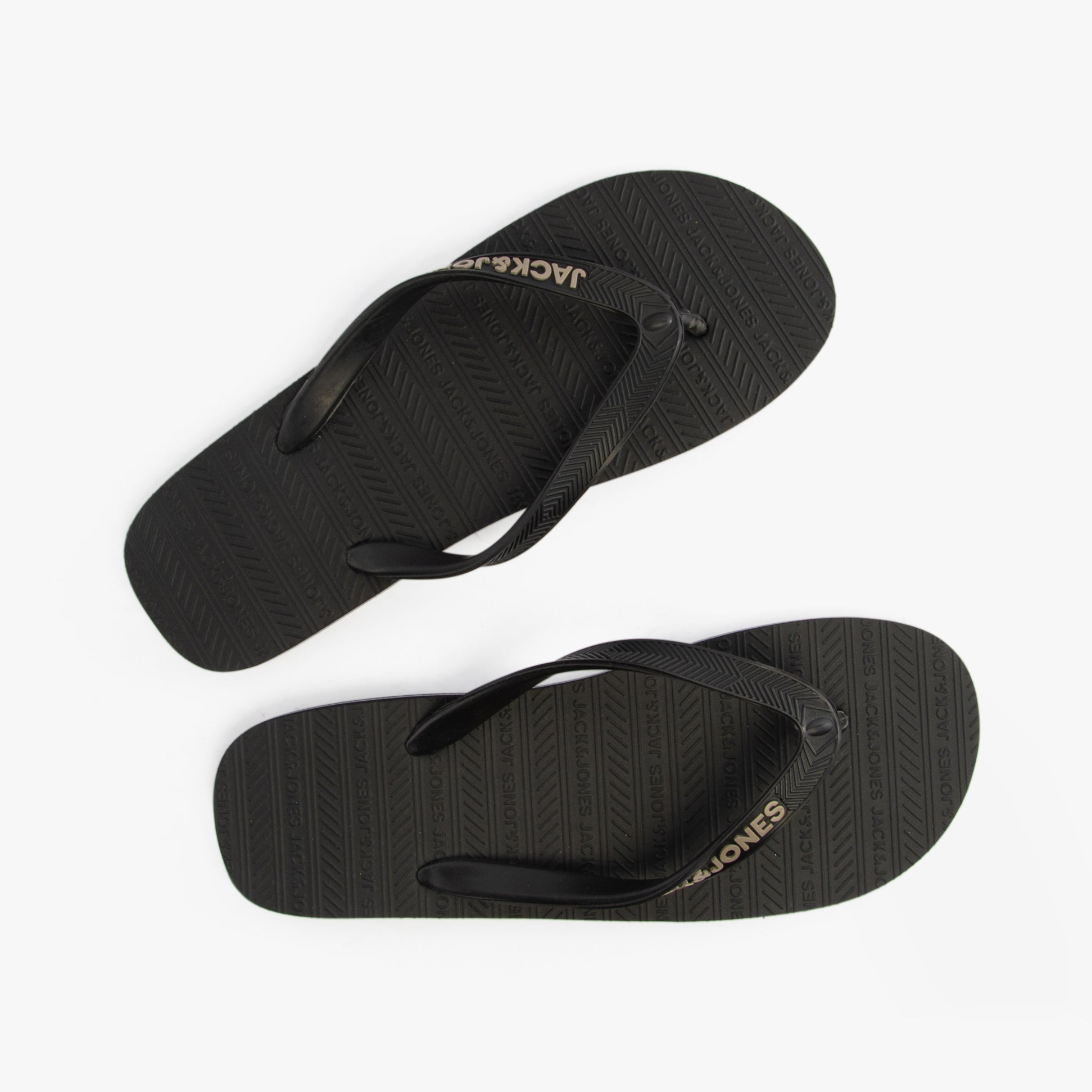 Jack & Jones BASIC Mens Flip-Flops Anthracite