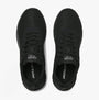 Jack & Jones TAYLOR MESH Mens Trainers Anthracite top view showing lace-up closure and round toe design.