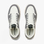 Jack & Jones JAMMER Mens Trainers Frost Grey top view showing lace-up closure and round toe