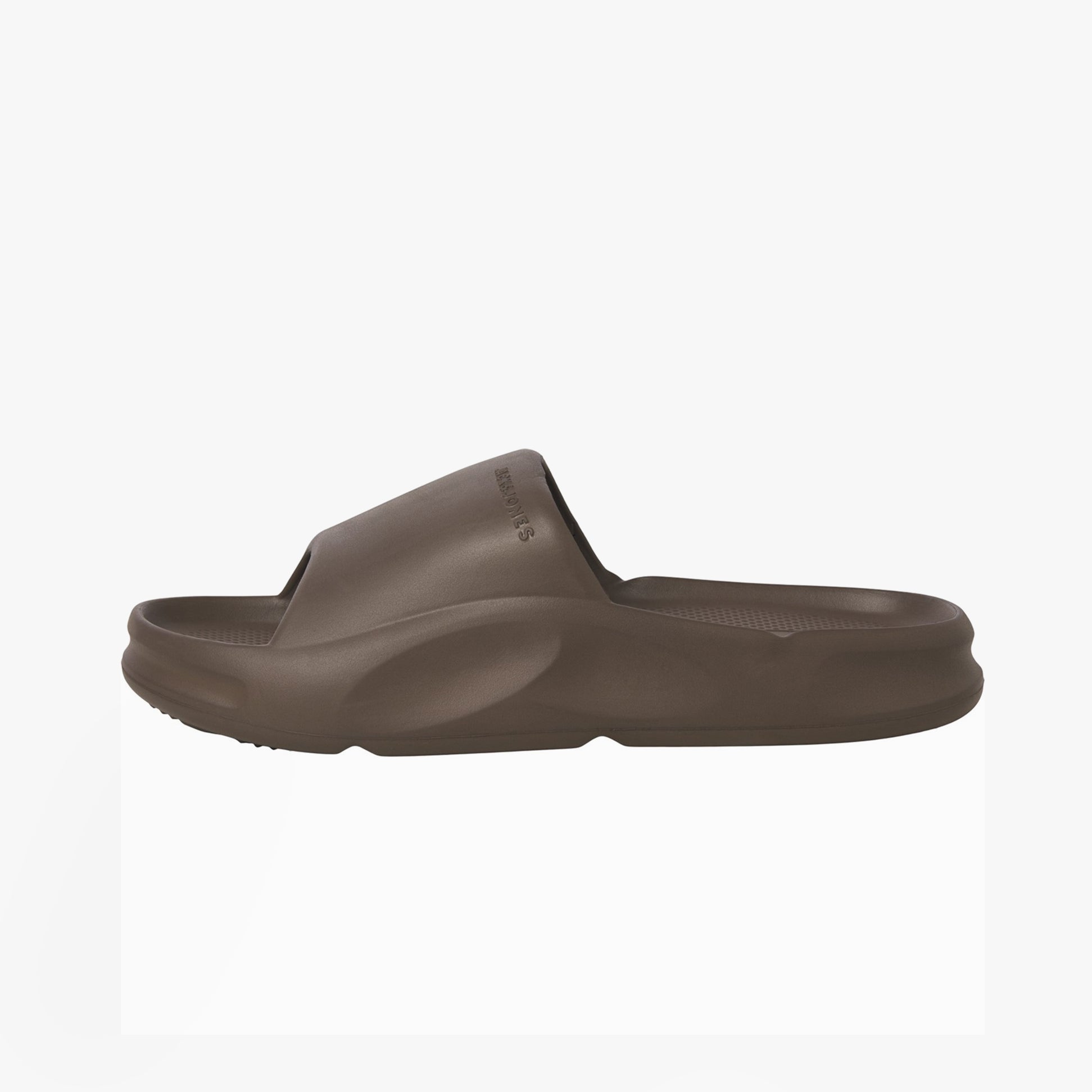 Jack & Jones STATUS MOULDED Mens Sandals Carafe side view showcasing the slip-on design and EVA material.
