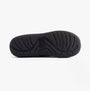 Jo & Joe FALKIRK Mens Slippers Red sole view showcasing the textured rubber bottom for traction and durability.