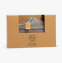 Jo & Joe KOALA Womens Slippers Grey in gift box with front view of the slipper visible.