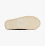 Jo & Joe KOALA Womens Slippers Beige bottom view showcasing rubber sole design.