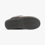 Jo & Joe PERSIAN Womens Slippers Pink/Grey bottom view showing rubber sole and textured pattern for grip.