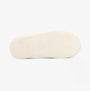 Jo & Joe PRANCER Womens Slippers Cream bottom view showing rubber sole texture and flat design.