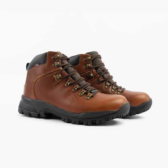 Johnscliffe CANYON Mens Hiking Boots Conker Brown
