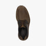 Top view of Josef Seibel CHANCE 08 Mens Shoes Brown showcasing comfort lace-up design and leather upper.