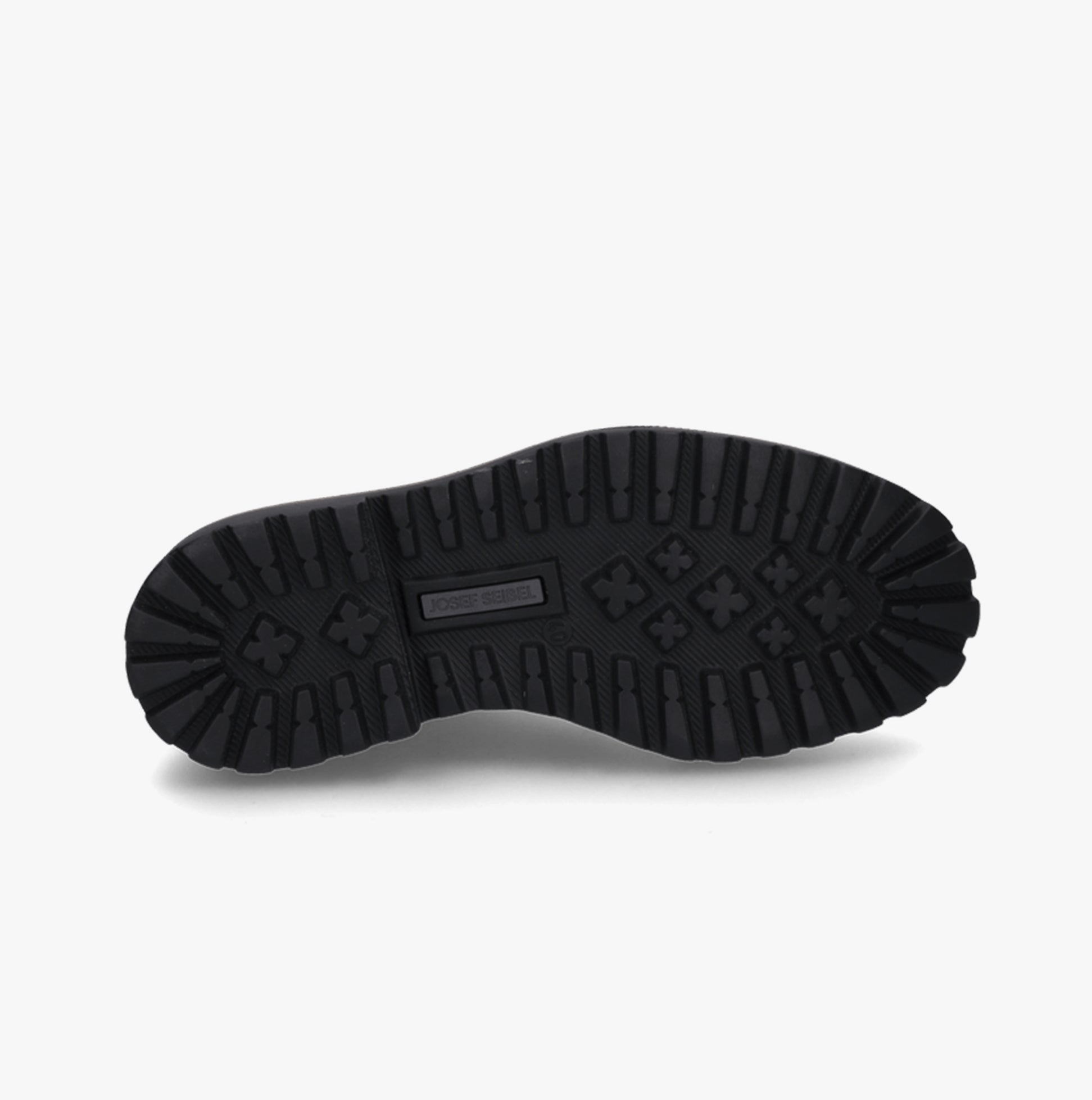 Josef Seibel CHANCE 08 Mens Shoes Brown bottom view showing tread and sole design.
