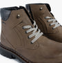 Josef Seibel CHANCE 39 Mens Boots Grey-Combi side view showing leather upper and lace-up closure.
