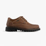 Josef Seibel CHANCE 59 Mens Shoes Brown side view featuring leather upper and rubber sole.