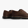 Josef Seibel ERROLL 50 Mens Waterproof Shoes Moro Brown side view showing comfort and waterproof features.