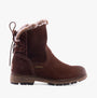 Josef Seibel WAYLON 03 Womens Boots Brown side view featuring suede upper and faux fur lining.