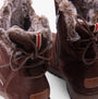 Josef Seibel WAYLON 03 Womens Boots Brown rear view highlighting faux fur lining and laces