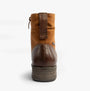 Josef Seibel SUSIE 03 Ladies Boots Camel Combi rear view showing the leather and suede design.