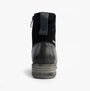 Josef Seibel SUSIE 03 Ladies Boots Blue Combi rear view showing leather and suede design with low heel and zip closure.