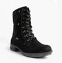 Josef Seibel SUSIE 04 Ladies Boots Black side view featuring lace-up design and ankle height.