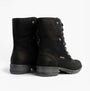 Josef Seibel SUSIE 04 Ladies Boots Black rear view showing lace-up design and ankle height.