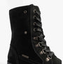 Josef Seibel SUSIE 04 Ladies Boots Black side view showing lace-up design and ankle height.
