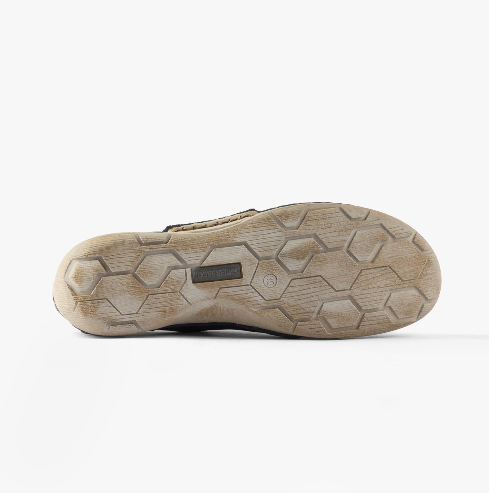 Josef Seibel FERGEY 56 Womens Casual Shoes Shark bottom view, showcasing textured sole for grip and comfort.
