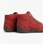 Josef Seibel FERGEY 67 Womens Size Zip Boots Red, back view showcasing leather upper and side zip detail.
