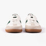 Josef Seibel JOLEEN 01 Womens Trainers Weiss-Smaragd front view showcasing white and emerald casual trainers.