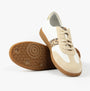 Josef Seibel JOLEEN 03 Womens Trainers Beige-Multi side view showing lace-up design and TPR sole.
