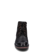 Josef Seibel SANJA 10 Womens Boots Black-Combi front view showing lace-up design and leather upper.