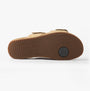 Josef Seibel TONGA 64 Womens Sandals Beige bottom view, showcasing the PU sole design and grip pattern.