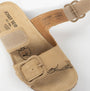 Josef Seibel TONGA 64 Womens Sandals Beige top view showcasing strap and buckle detail.